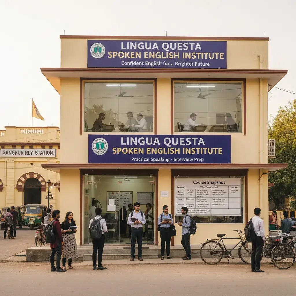 Best English Coaching Near Gangpur 2026 | Lingua Questa Spoken English Institute