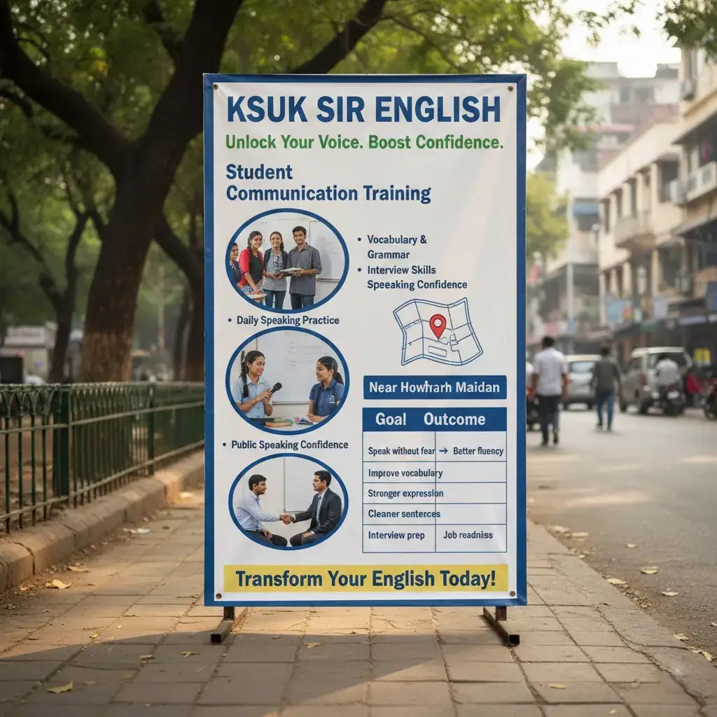 Best English Communication for Students Howrah 2026 | Kingsuk Sir English