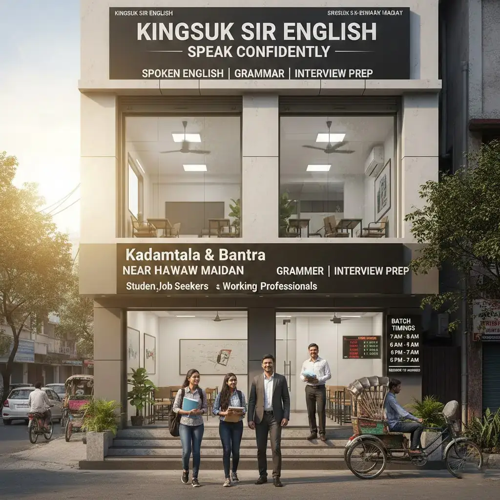Best English Learning Classes Howrah 2026 | Kingsuk Sir English