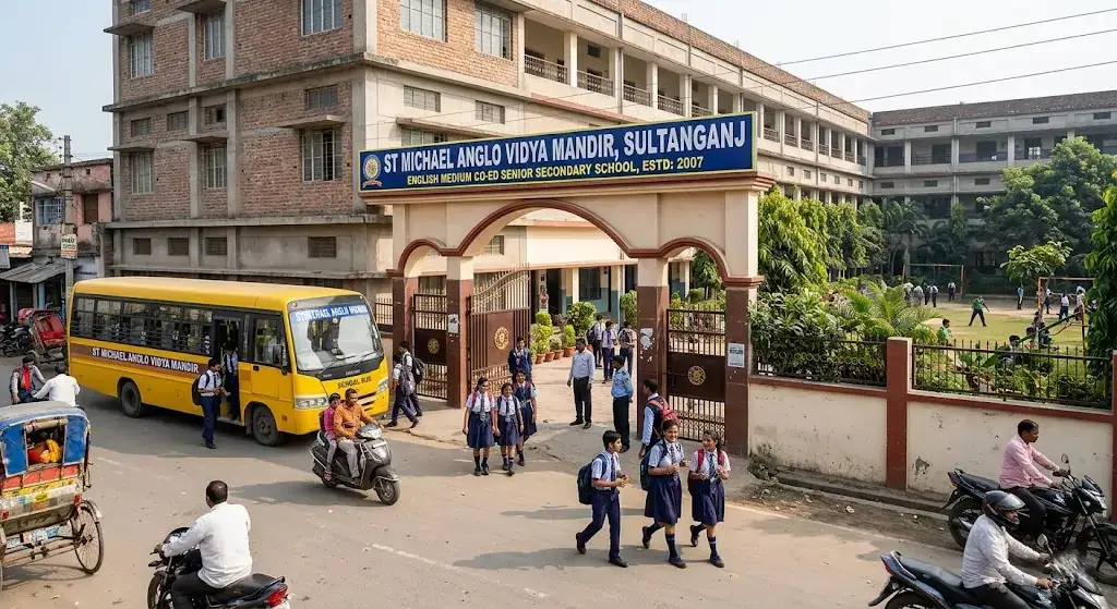 Best English Medium School in Station Road Sultanganj Bhagalpur 2026 – Strong Academic Foundation for Students | St Michael Anglo Vidya Mandir