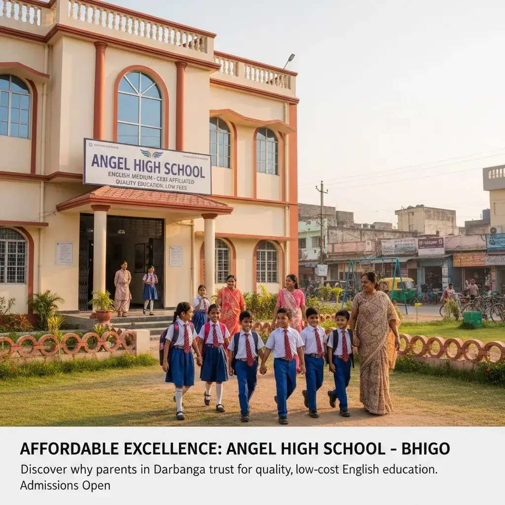 Best English School with Low Fees in Bhigo 2026 | Angel High school