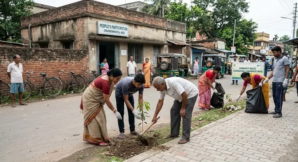 Best Environmental NGO in Library Para Station Road North Dankuni West Bengal 2026 | People’s Participation