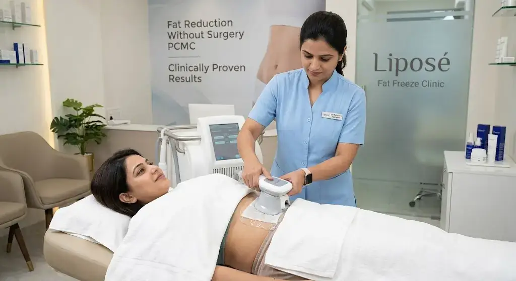 Best fat reduction without surgery in Jambhe PCMC 2026 | Liposé Fat Freeze Clinic