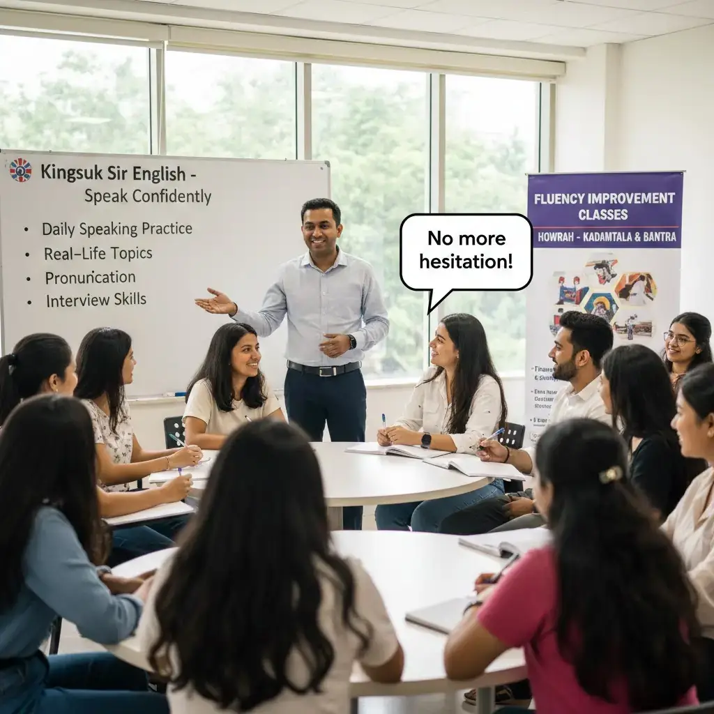 Best Fluency Improvement Classes Howrah 2026 | Kingsuk Sir English