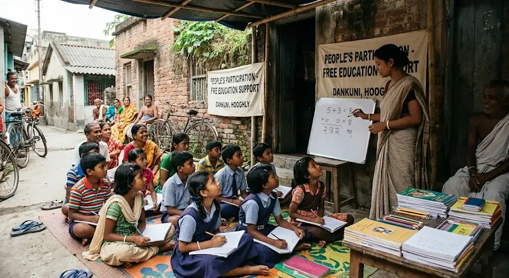 Best Free Education Support NGO in Library Para Station Road North Dankuni 2026 | People’s Participation