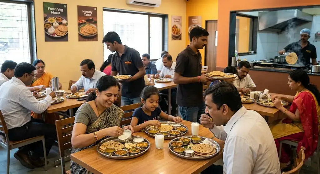 Best Fresh Veg Meals Restaurant near Pashan Sus Road 2026 | Hotel Ronita Paratha