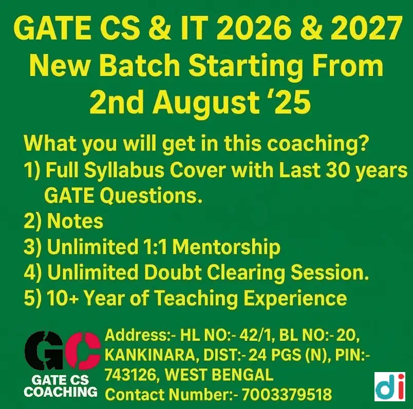 Top Study Plans to Ace GATE CSE and IT Exams in 2025 | Gate CS Coaching