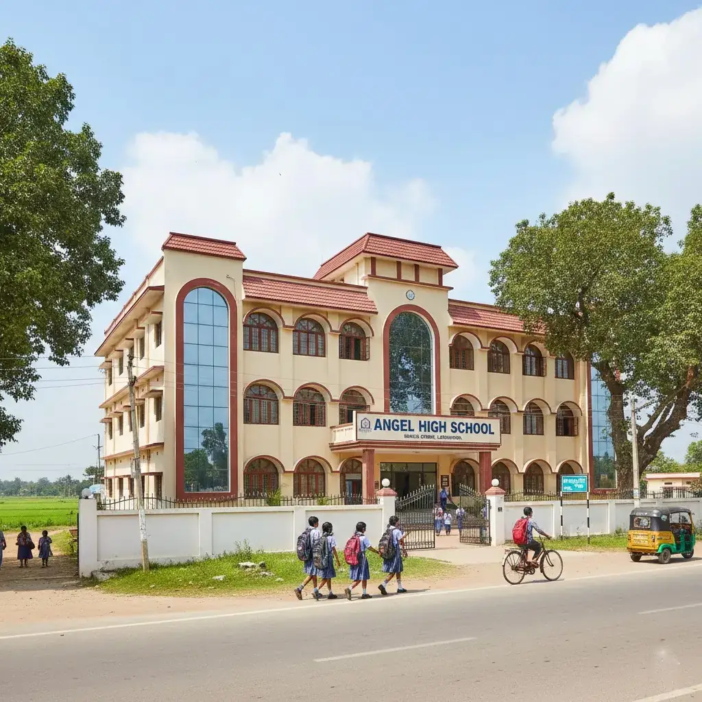 Best High School Near Laheriasarai | Angel High school