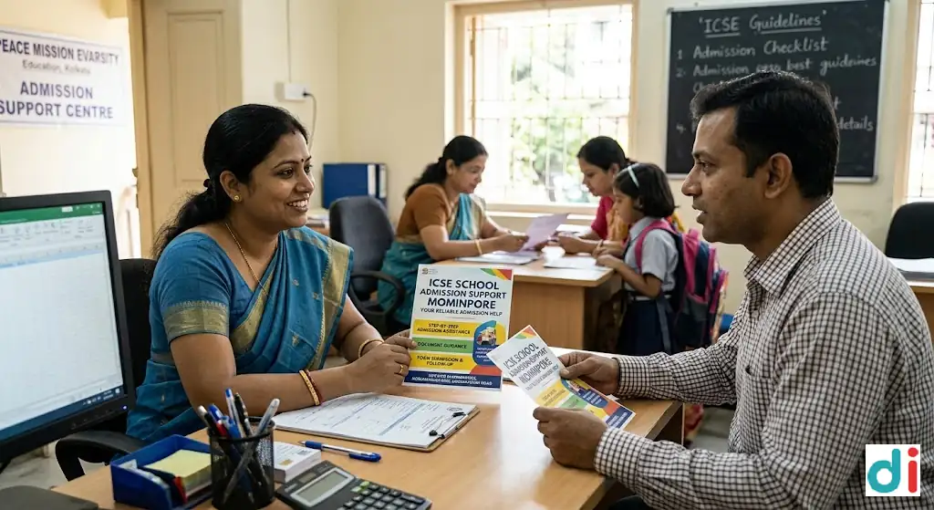 Best icse school admission support near Hossain Shah Road Mominpore 2026 | Peace Mission Evarsity
