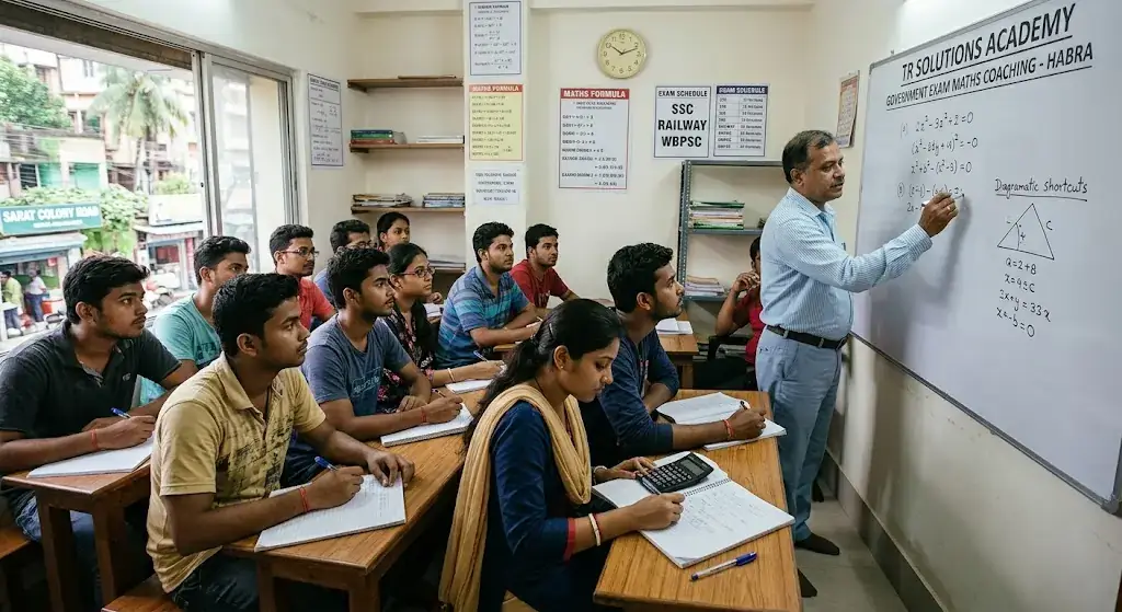 Best Maths Coaching for Government Exams in Habra 2026 | TR Solutions Academy