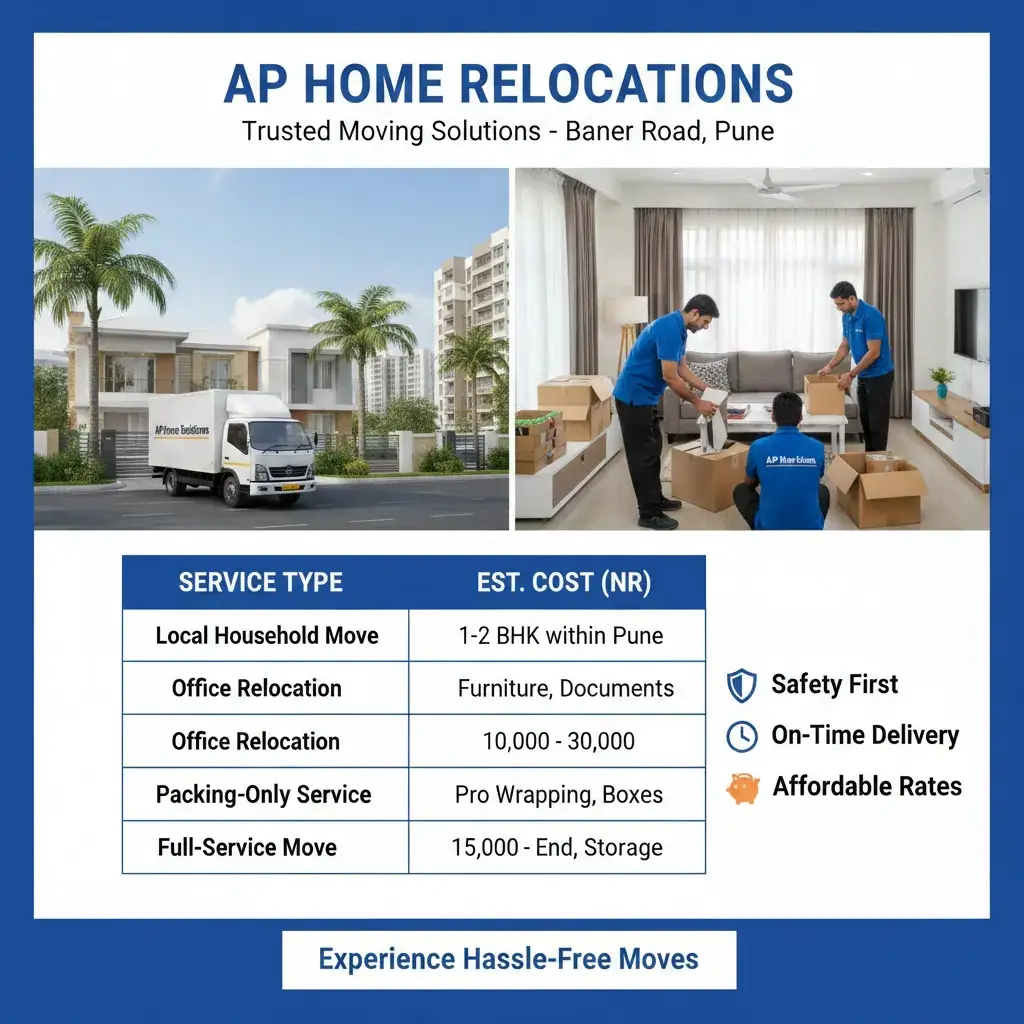 Best Moving Company in Baner Road 2026 | AP Home Relocations