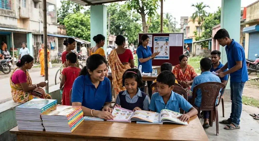 Best NGO in Library Para Station Road North Dankuni for Community Support 2026 | People’s Participation