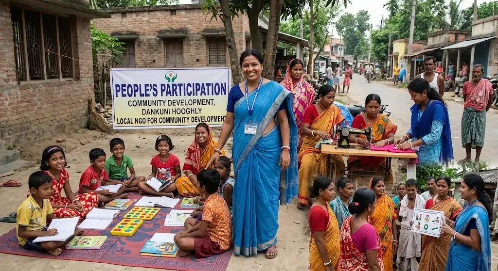 Best NGO in Library Para Station Road North Dankuni Hooghly for Community Development 2026 | People’s Participation