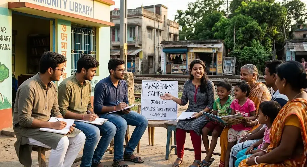 Best NGO Internship Opportunities in Library Para Station Road North Dankuni | People’s Participation
