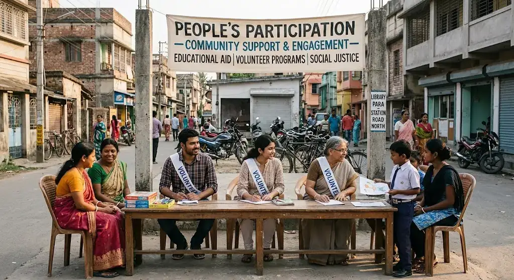 Best NGO near Library Para Station Road North Dankuni | People’s Participation