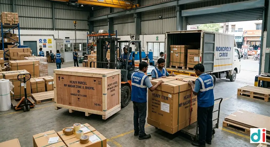 Best parcel delivery for heavy items in Maharana Pratap Nagar Zone II | Monopoly Cargo
