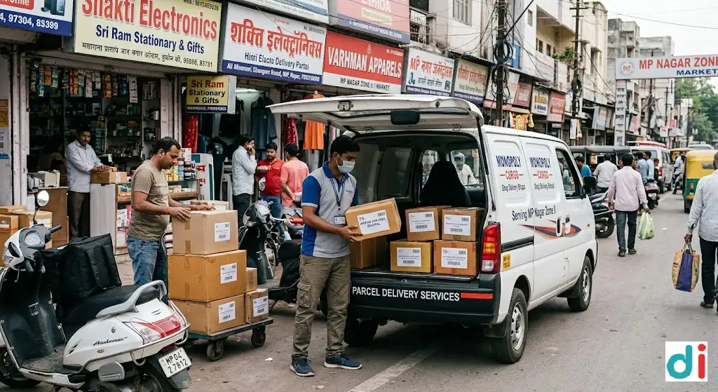 Best parcel delivery for shops in Maharana Pratap Nagar Zone II | Monopoly Cargo