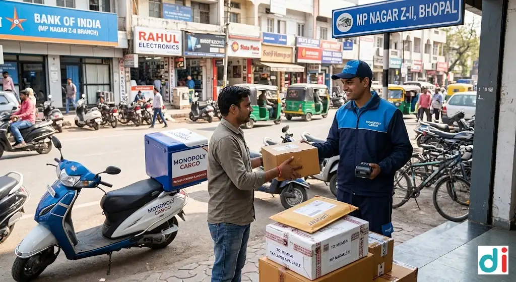 Best parcel delivery near Maharana Pratap Nagar Zone II 2026 | Monopoly Cargo