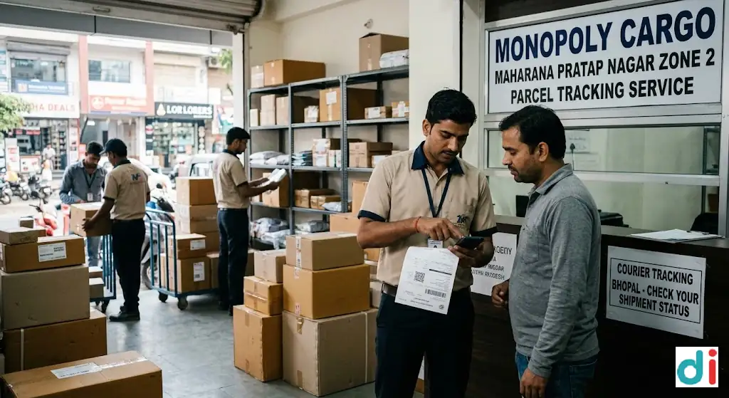 Best parcel tracking courier in Maharana Pratap Nagar Zone II 2026 | Monopoly Cargo