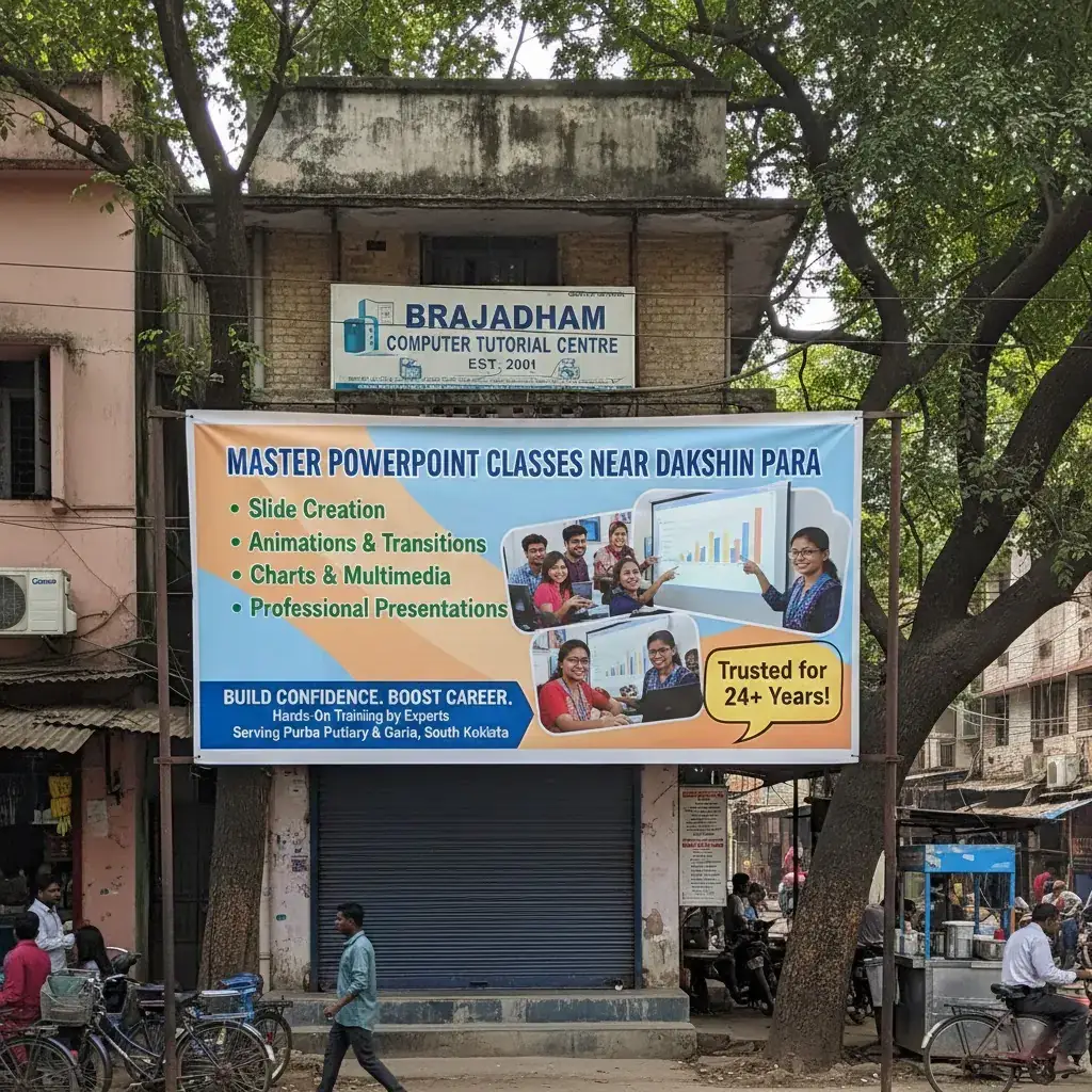 Best Powerpoint Classes Dakshin Para 2026 | Brajadham Computer Tutorial Centre
