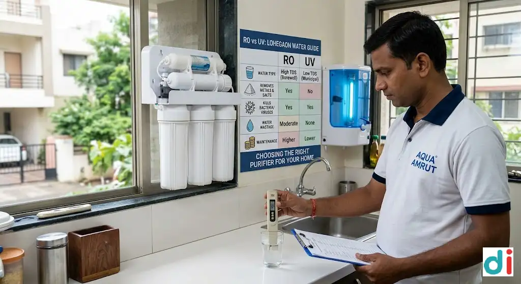 Best RO vs UV purifier in RPS Tower Lohegaon 2026 | Aqua Amrut Sales And Services