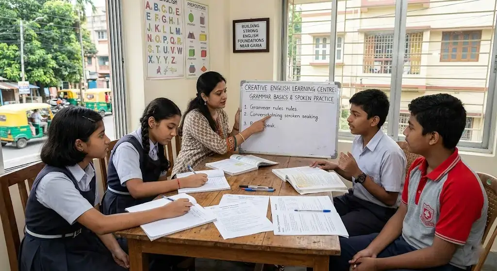 Best School English Tuition Near Kidzee Garia 2026 | Creative English Learning Centre