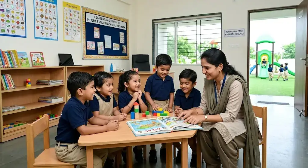 Best school for kids near basmath hingoli | Indura English School