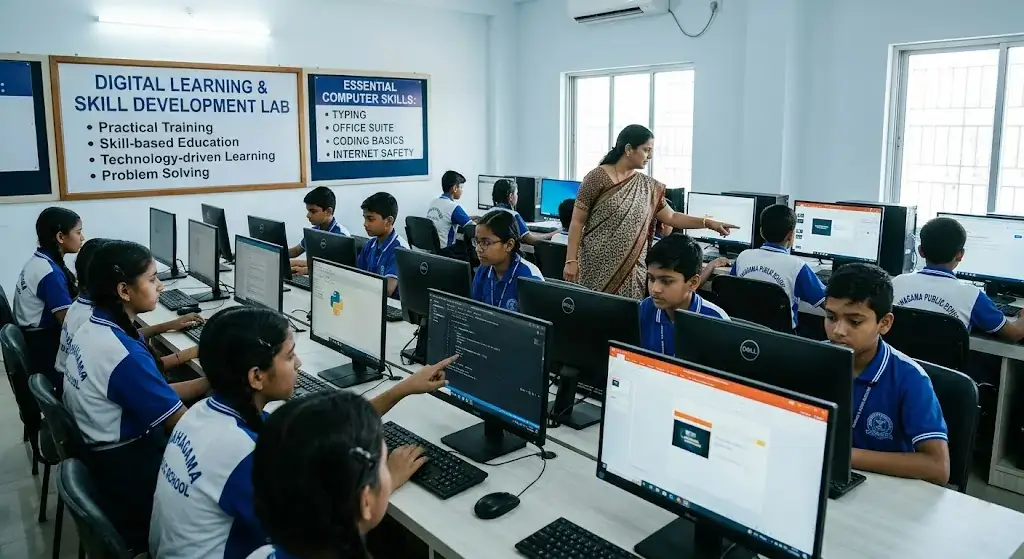 Best School with Computer Lab in Mahagama 2026 | St Michael Anglo-Indian School
