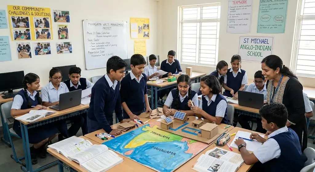 Best School with Project Based Learning in Mahagama 2026 | St Michael Anglo-Indian School