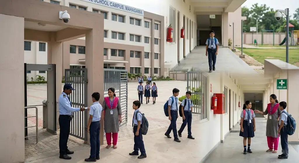 Best School with Safe Campus in Mahagama 2026 | St Michael Anglo-Indian School