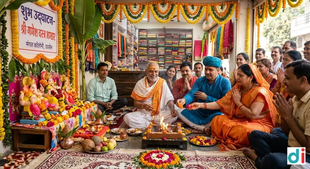 Best Shop inauguration puja in Mangal Colony 2026