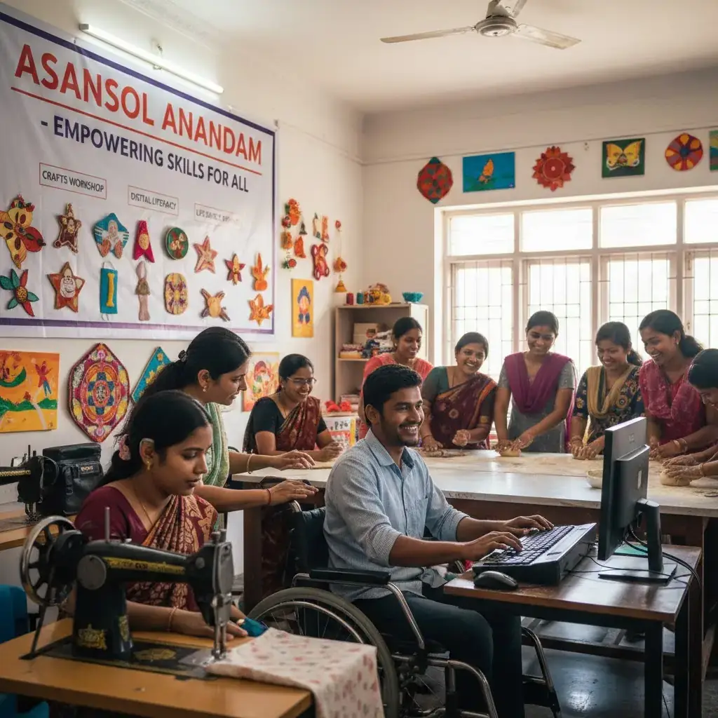 Best skill training centre for disabled Sitla 2026 | Asansol Anandam