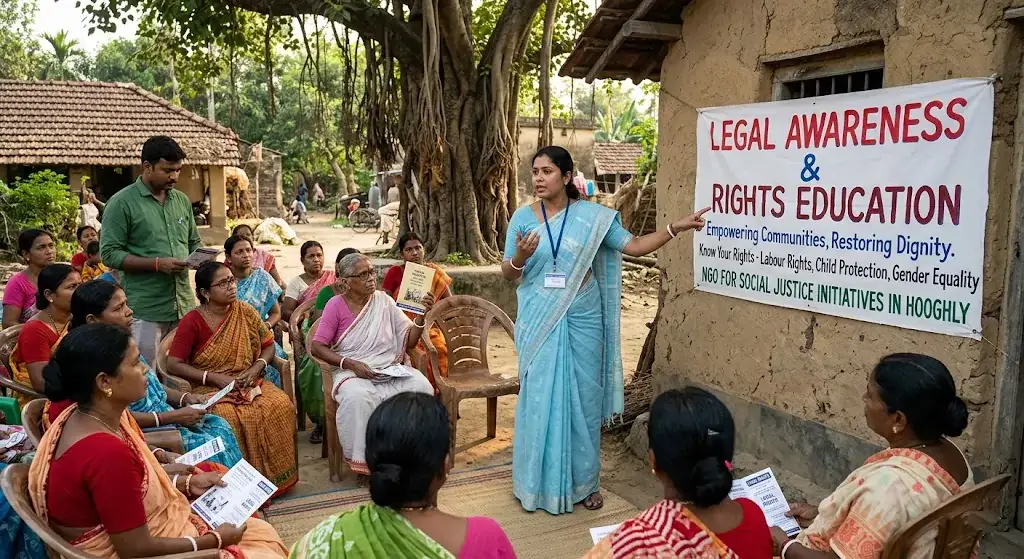 Best Social Justice Initiatives in Library Para Station Road North Dankuni | People’s Participation