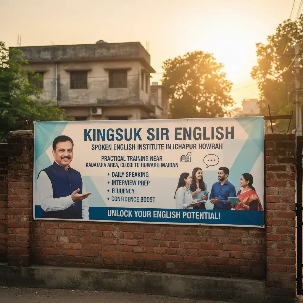 Best Spoken English Institute in Ichapur Howrah 2026 | Kingsuk Sir English