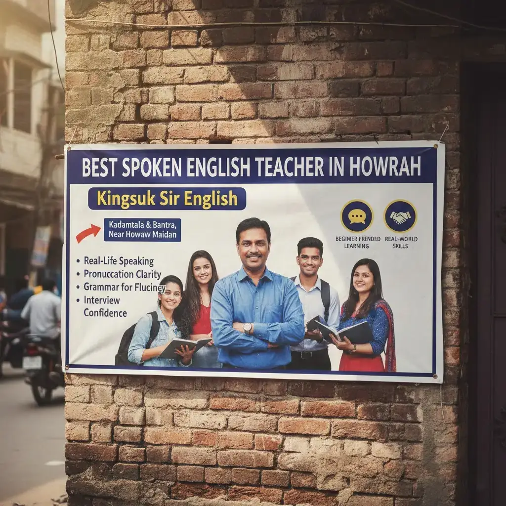 Best Spoken English Teacher in Howrah 2026 | Kingsuk Sir English