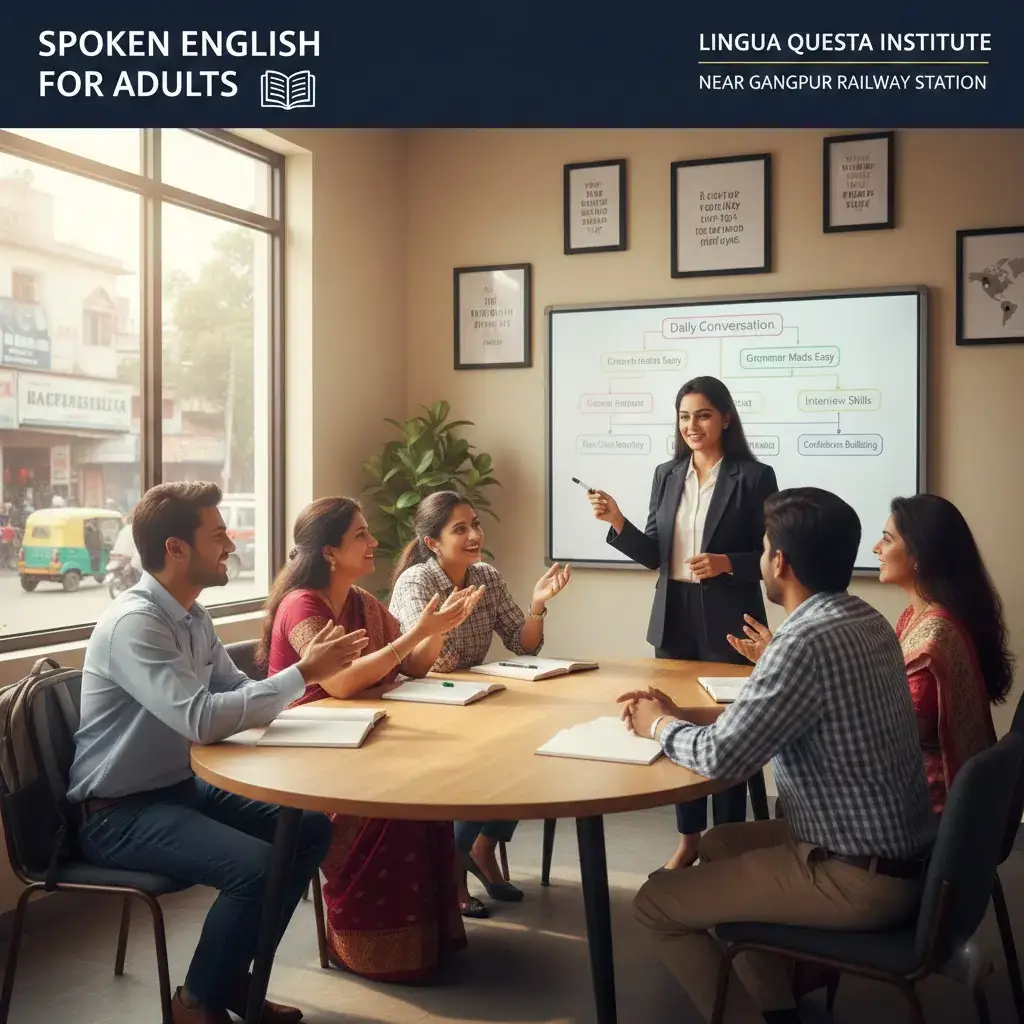 Best Spoken English Training for Adults Bardhaman 2026 | Lingua Questa Spoken English Institute