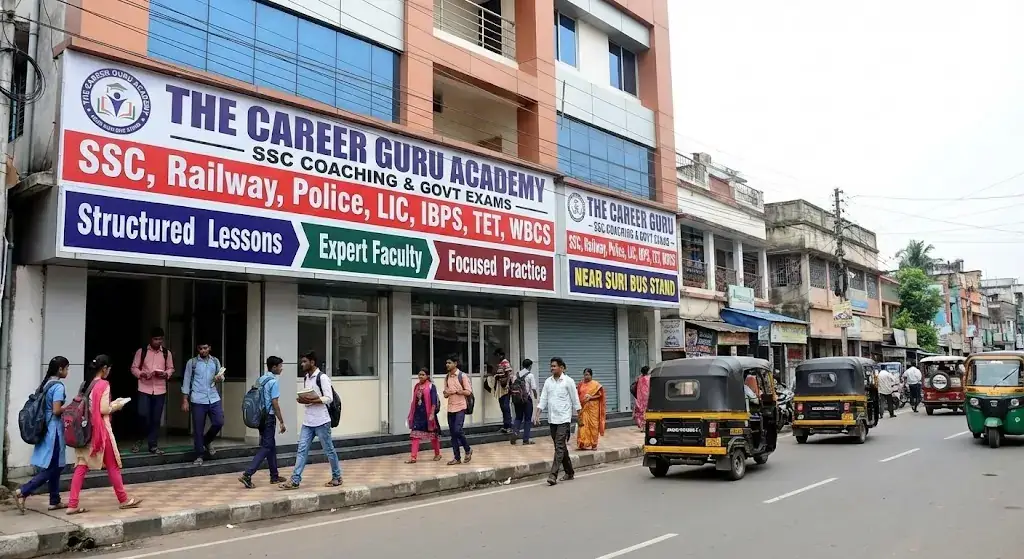 Best SSC Coaching Near Netaji Subhash Road Suri 2026 | The Career Guru Academy