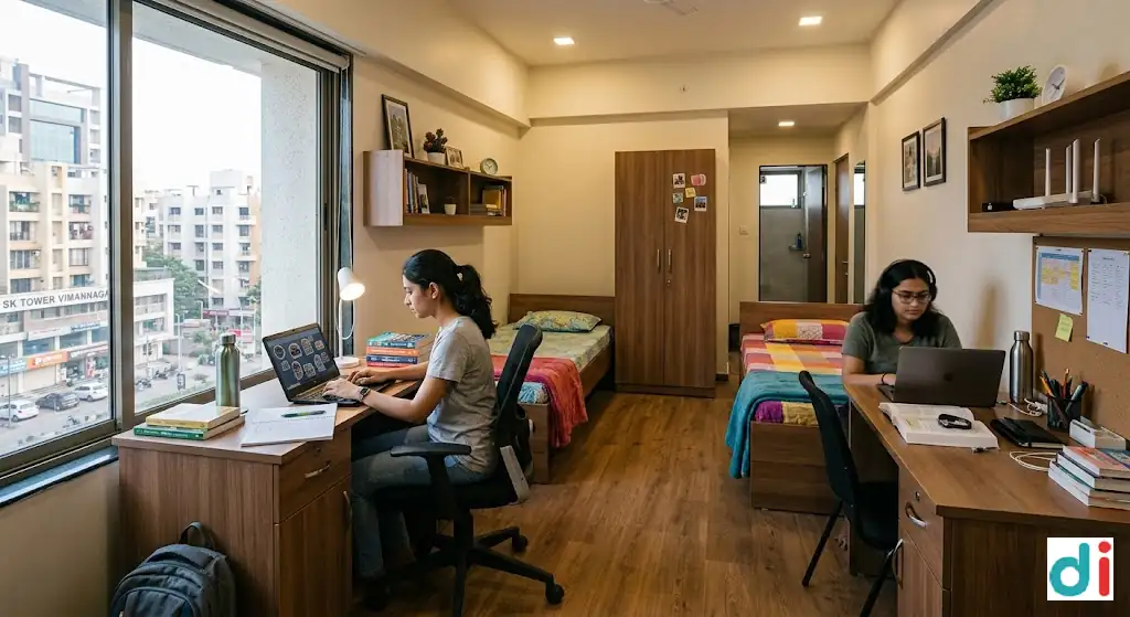 Best Student Living Space in SK Tower Vimannagar 2026 | MS LIVING