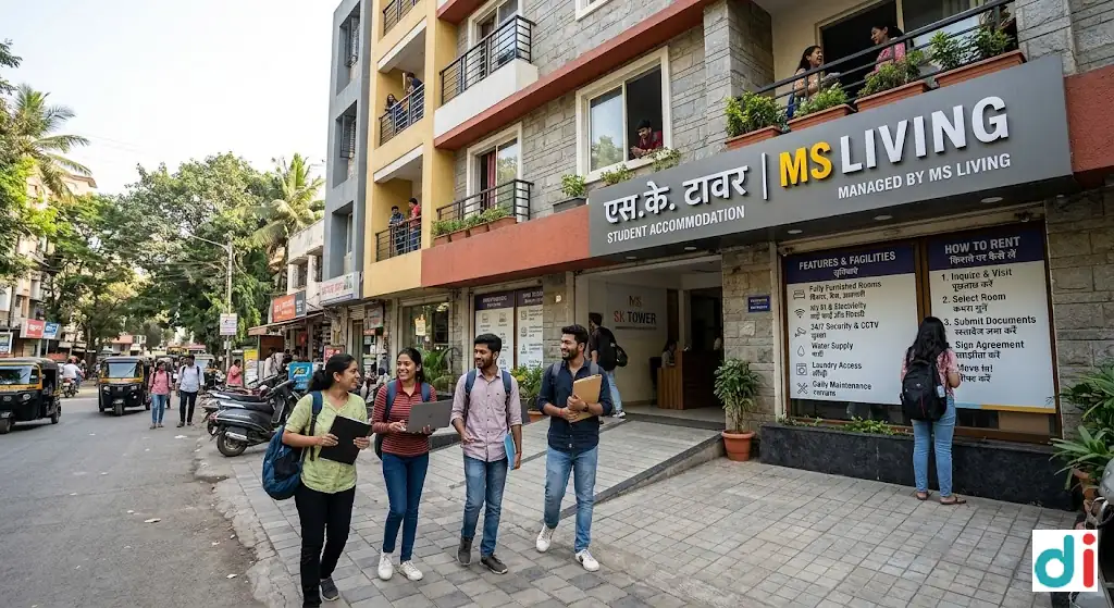 Best Student Rental Rooms in SK Tower Vimannagar 2026 | MS LIVING