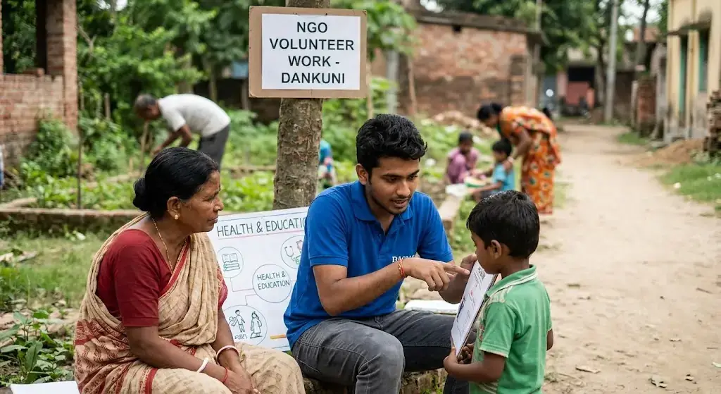 Best Volunteer Opportunities in Library Para Station Road North Dankuni NGO 2026 | People’s Participation