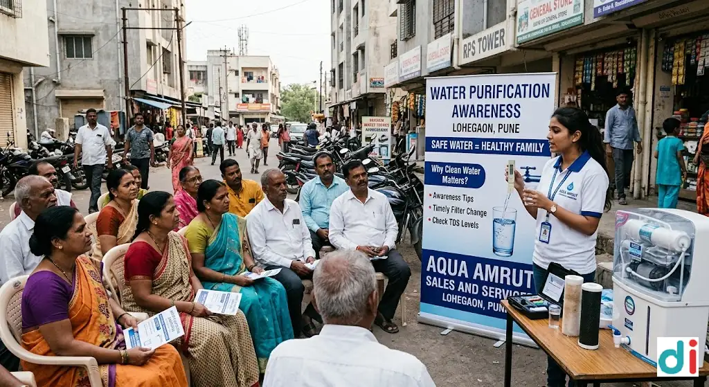 Best water purification awareness in RPS Tower Lohegaon 2026 | Aqua Amrut Sales And Services