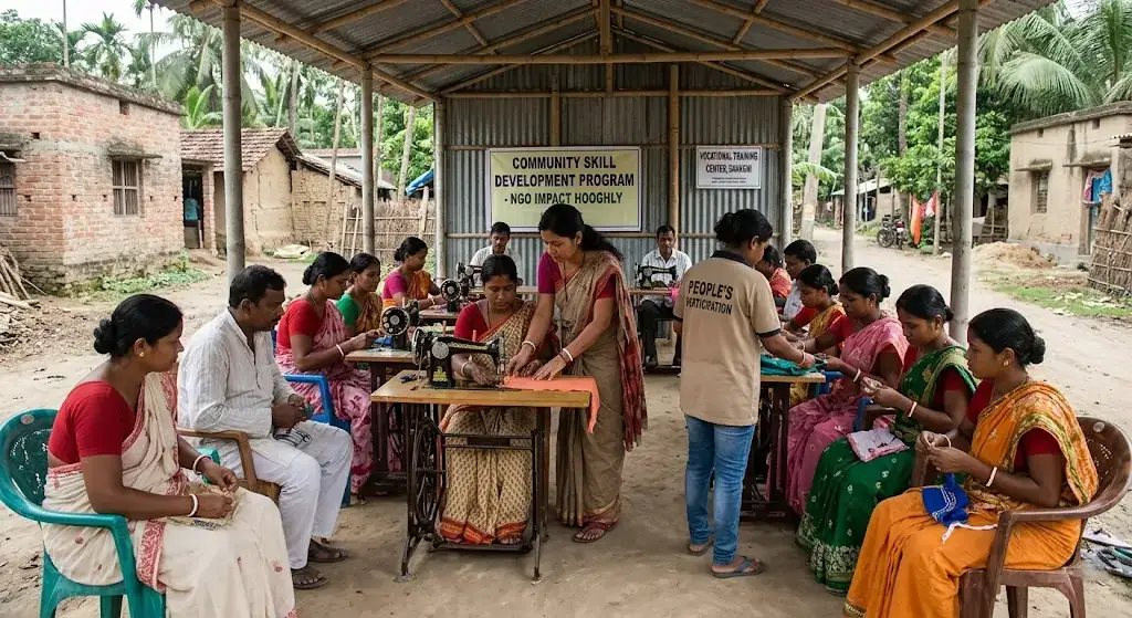 Best Ways NGOs Help Poor Communities in Library Para Station Road North Dankuni | People’s Participation