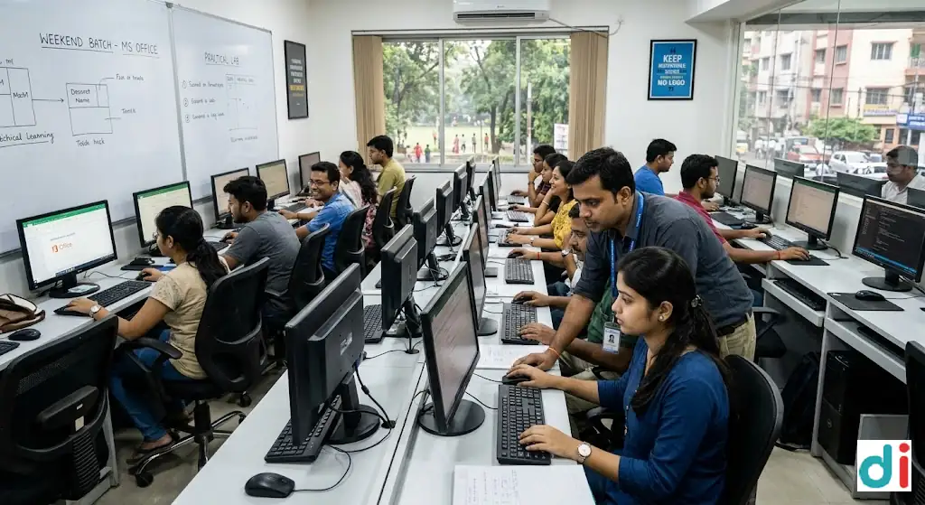 Best Weekend Computer Classes in Paschim Putiary 2026 | Techyscool Computer School