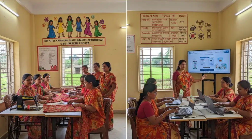 Best Women Empowerment Services in Nandakumar Medinipur  | Dr. Atul Chandra Smriti Gramin Granthagar & Welfare Society