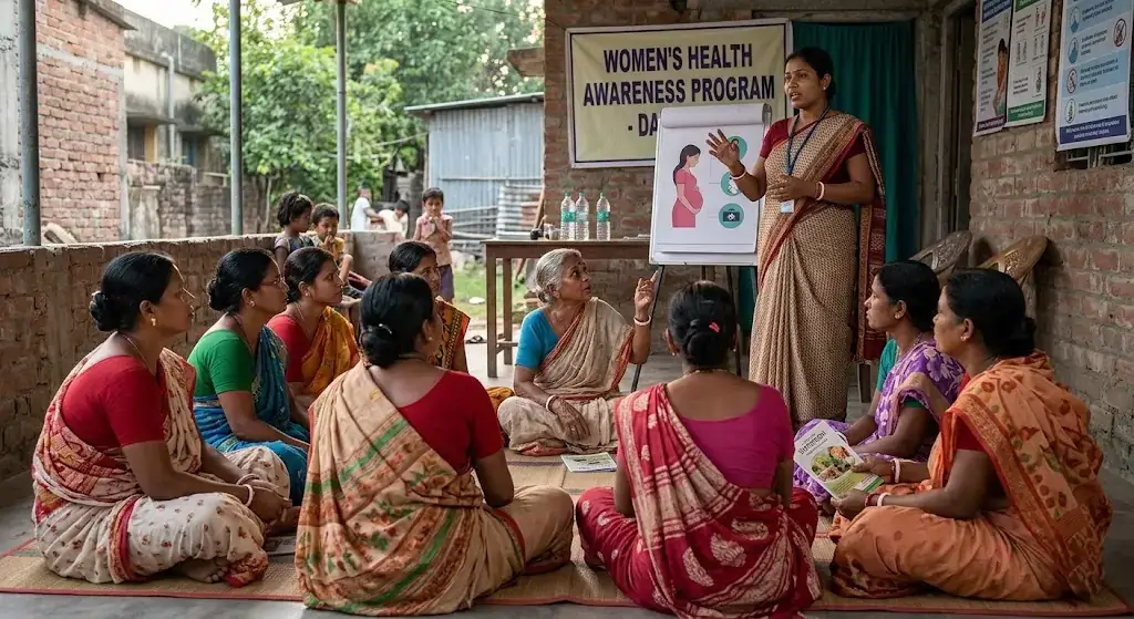 Best Women Health Awareness Programs in Library Para Station Road North Dankuni | People’s Participation