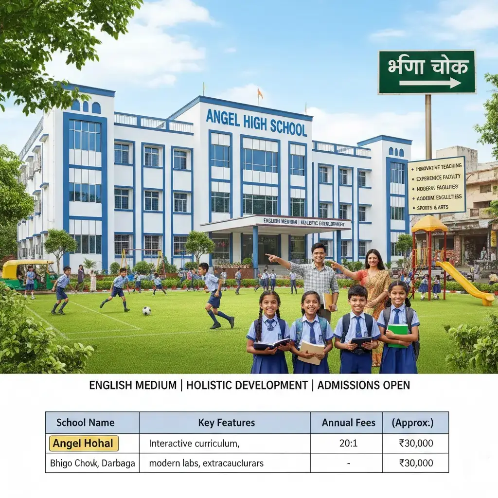 Bhigo Chowk Best English School 2026 | Angel High school