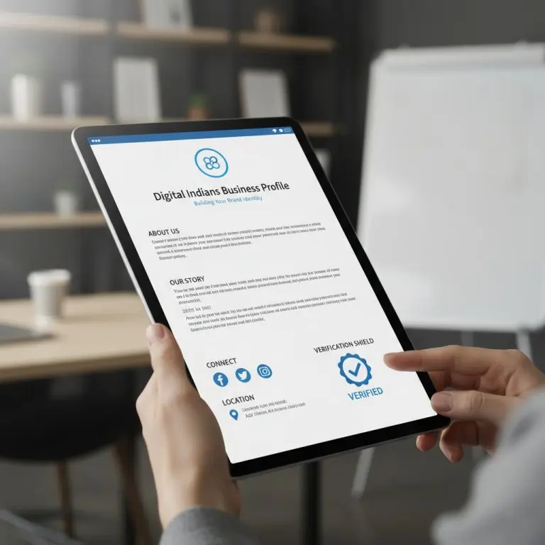 Business Profile Creation | Digitalindians org