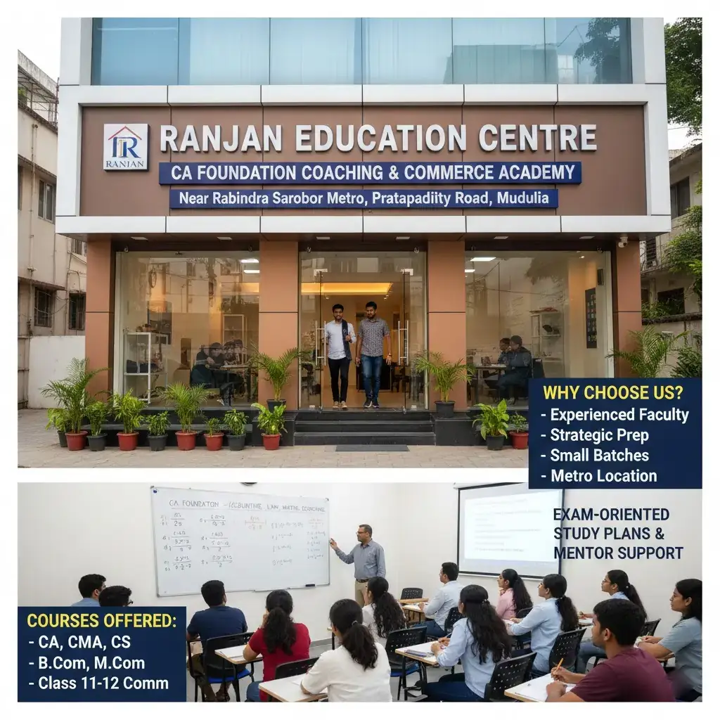 CA Foundation Coaching in Kolkata – Clear Your First CA Exam with Confidence | Ranjan Education Centre