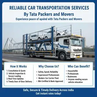 Car Transportation | Tata Packers And Movers