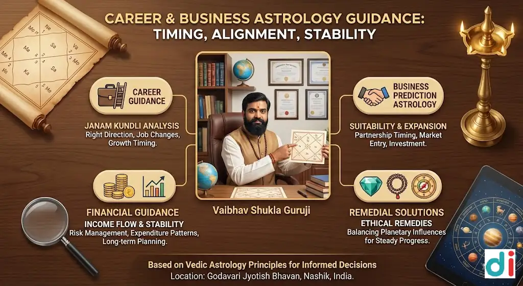 Career, Business & Financial Guidance | Astrologer Vaibhav Shukla Guruji